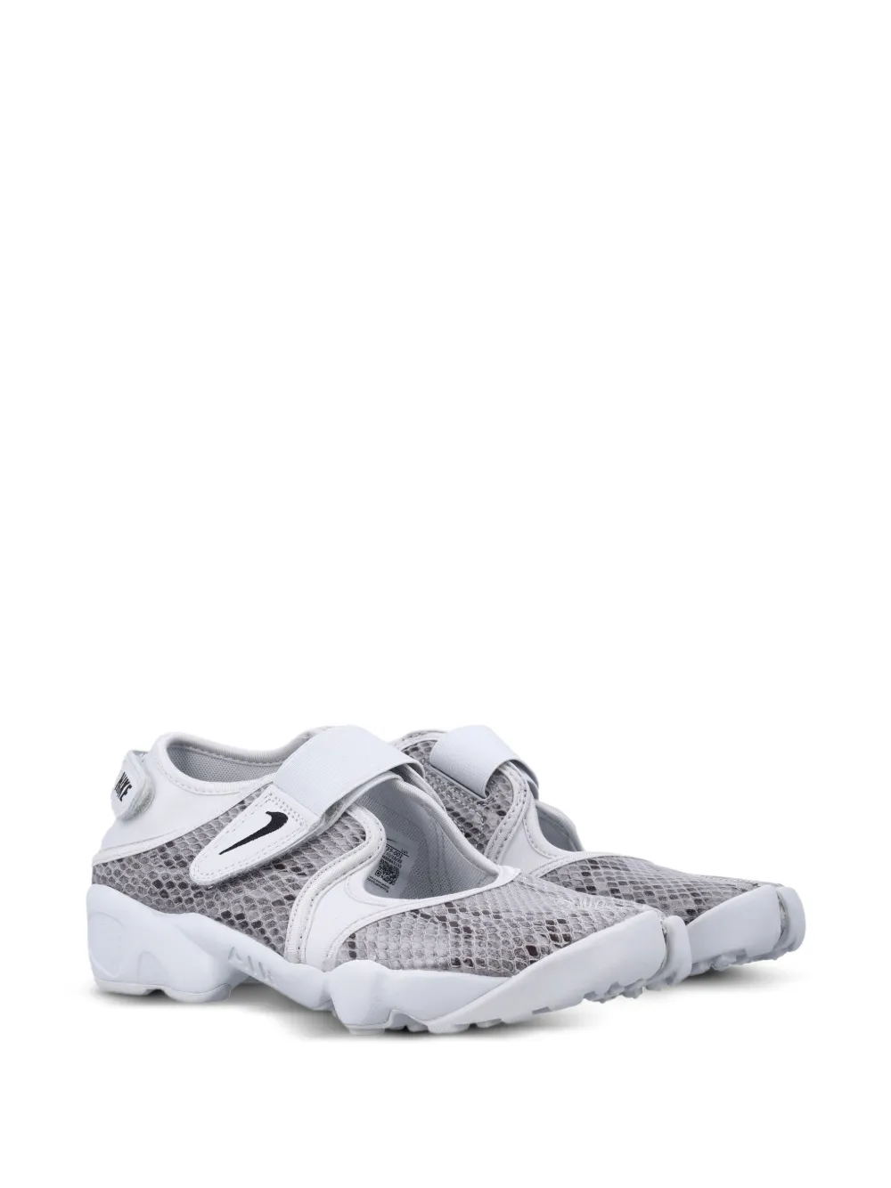 Nike Air Rift sneakers met slangenleer-effect Grijs