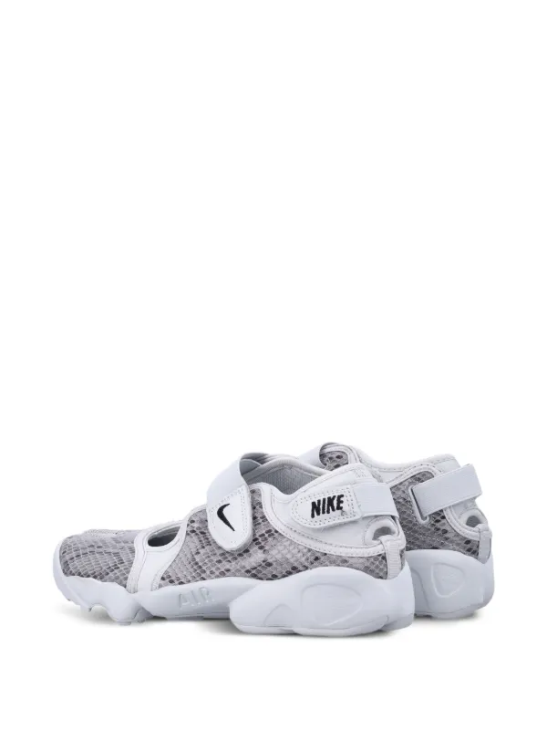 Nike Air Rift snake-effect Sneakers | Grey | FARFETCH