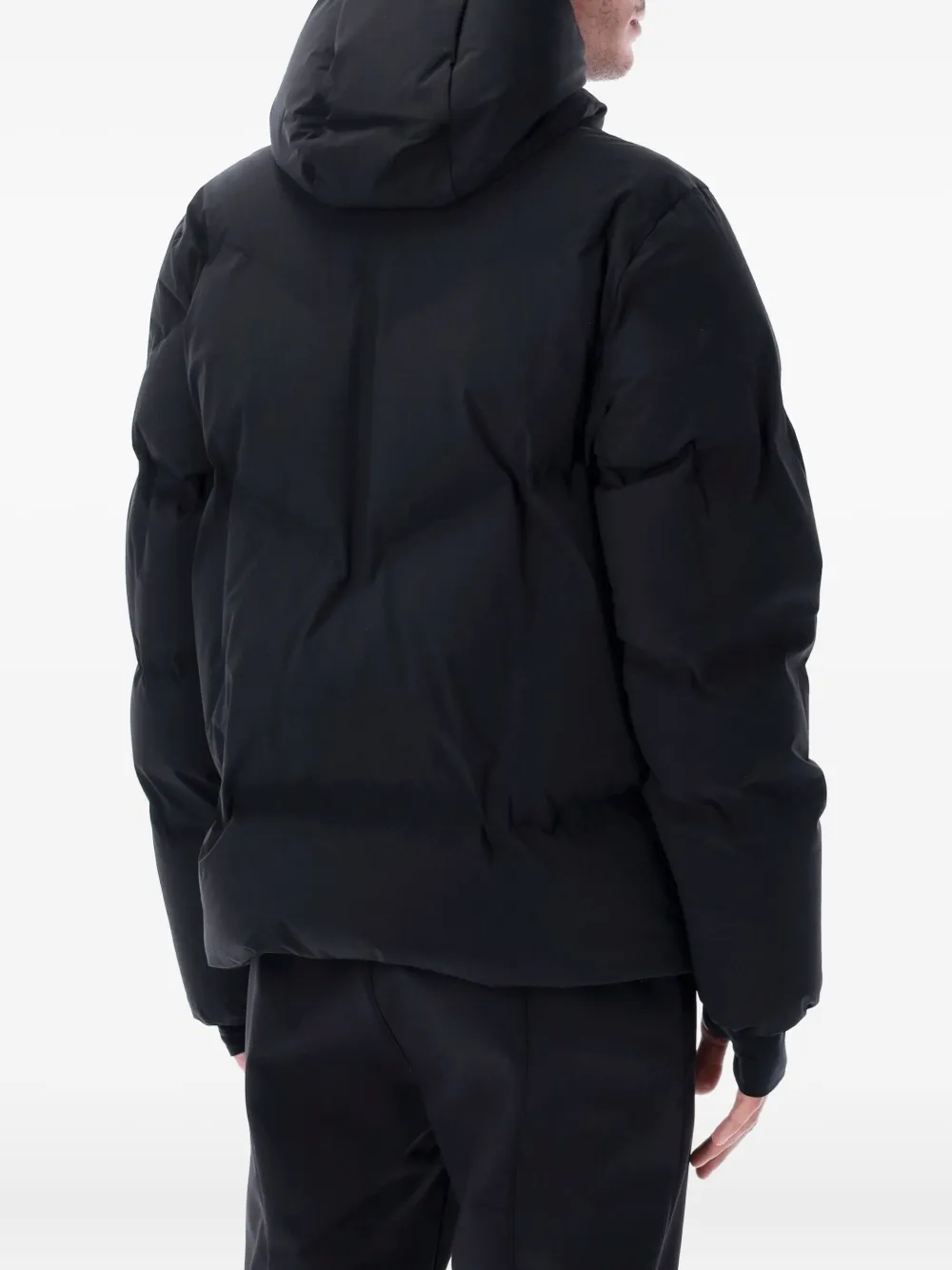 Moncler Grenoble Angren jack met capuchon - Zwart