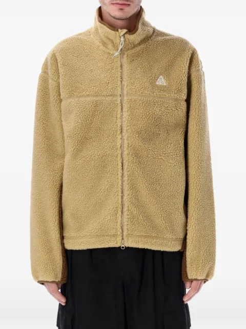 Nike embroidered ACG-logo zip-up jacket