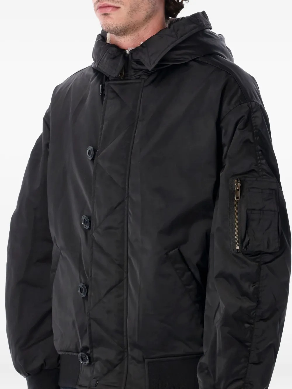 MARANT Elroy jack met capuchon Zwart