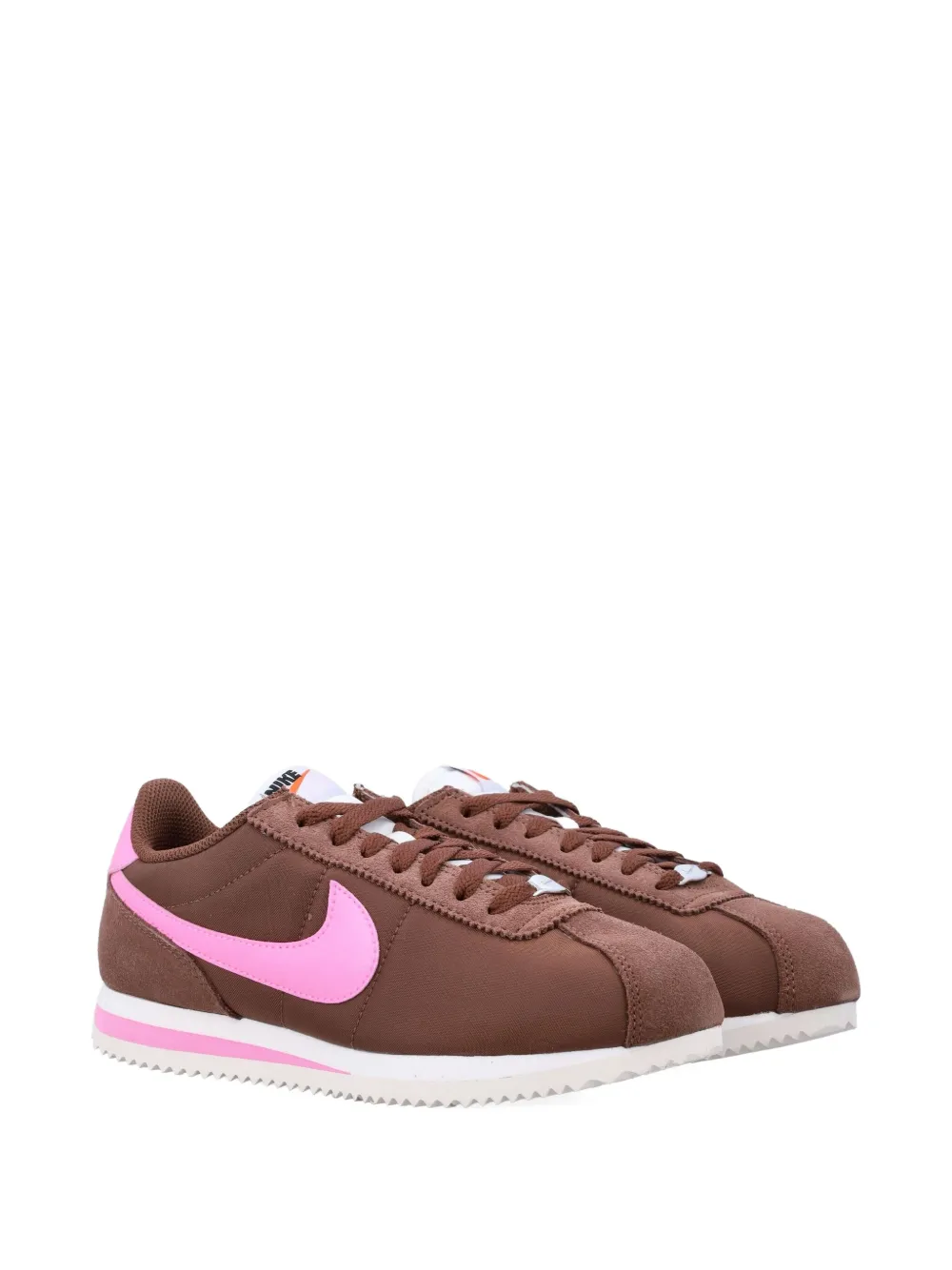 Nike Cortez sneakers met suède vlak Bruin