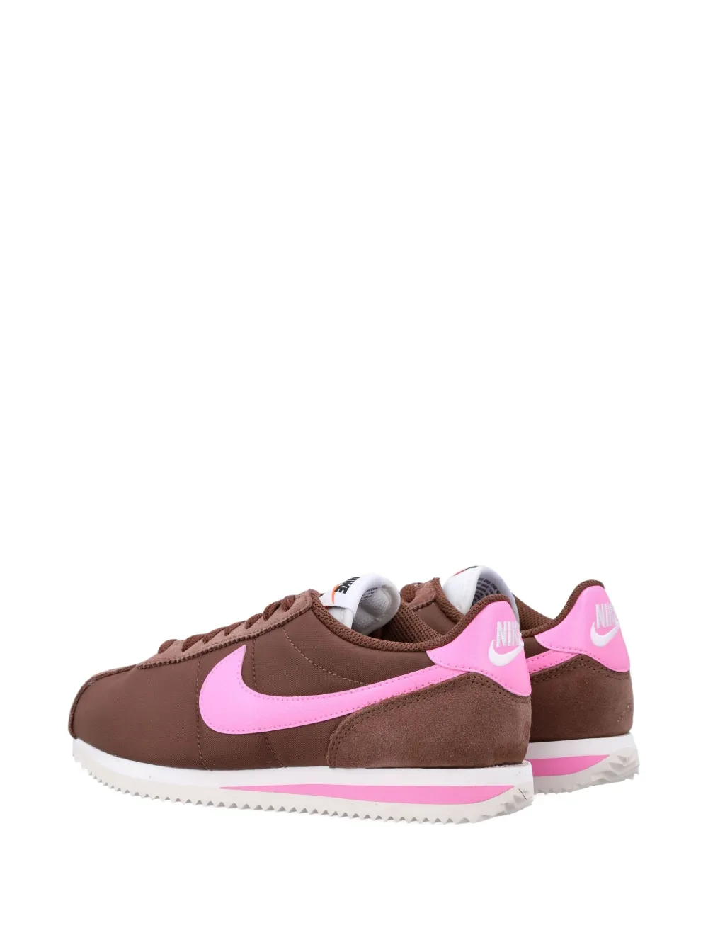 Nike Cortez sneakers met suède vlak Bruin
