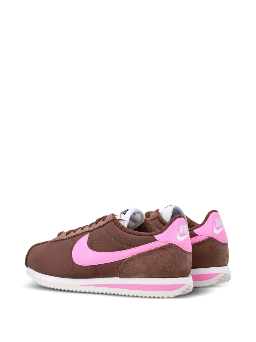 Nike Cortez sneakers met suède vlak Bruin