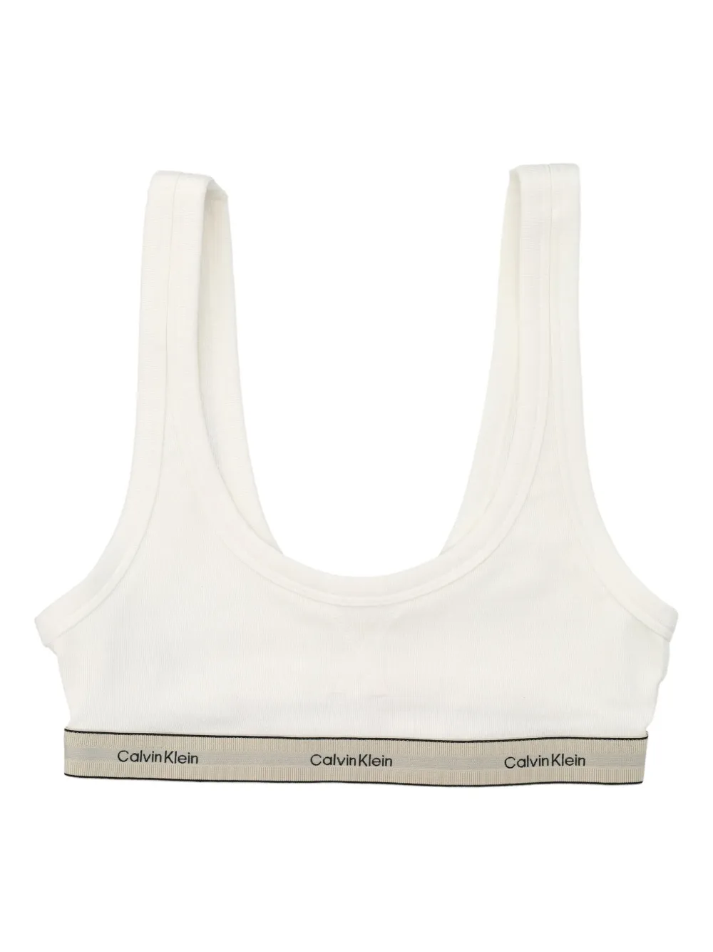 Calvin Klein Slip con fascia con logo - Bianco