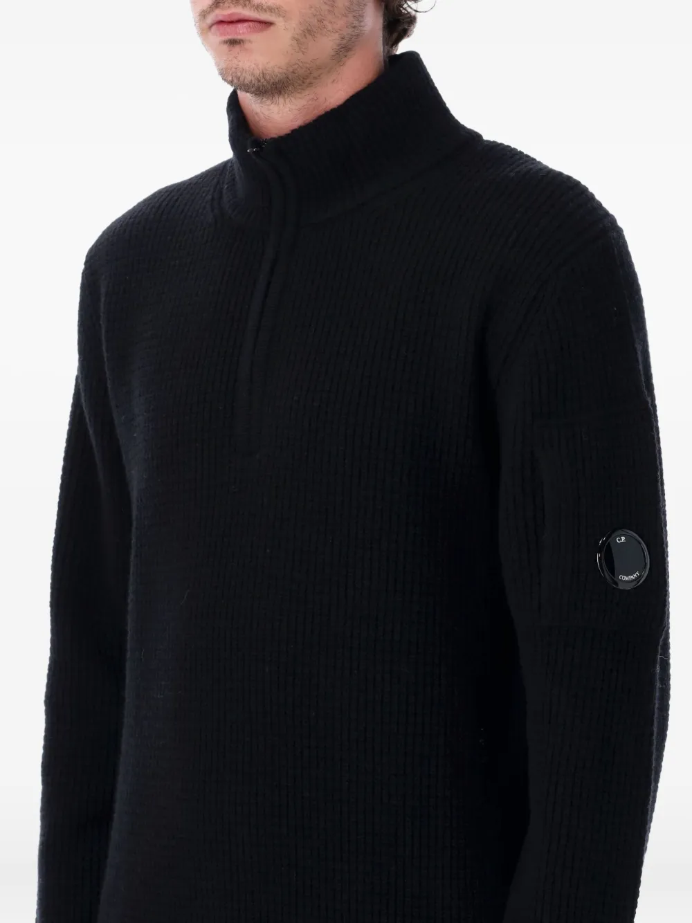 C.p. Company Sweater C. P. Company Men Color Black In Black