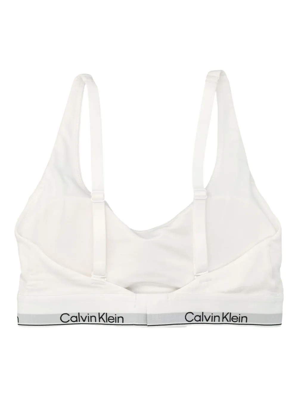 Calvin Klein Bh met logoband Wit