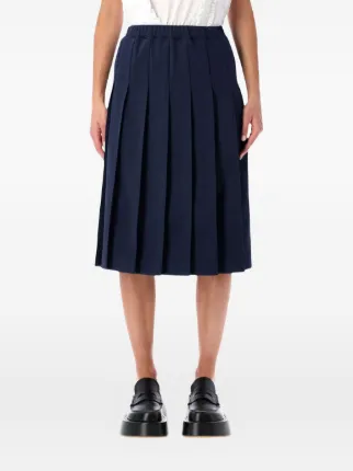 スカート Comme des Garcons AD2009 Pleats Skirt Comme Des Garçons Girl Pleated Skirt | Blue | FARFETCH