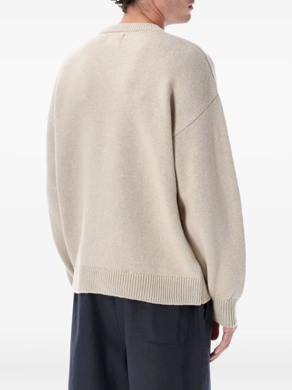 Colorful standard crew-neck long-sleeve sweater - Beige