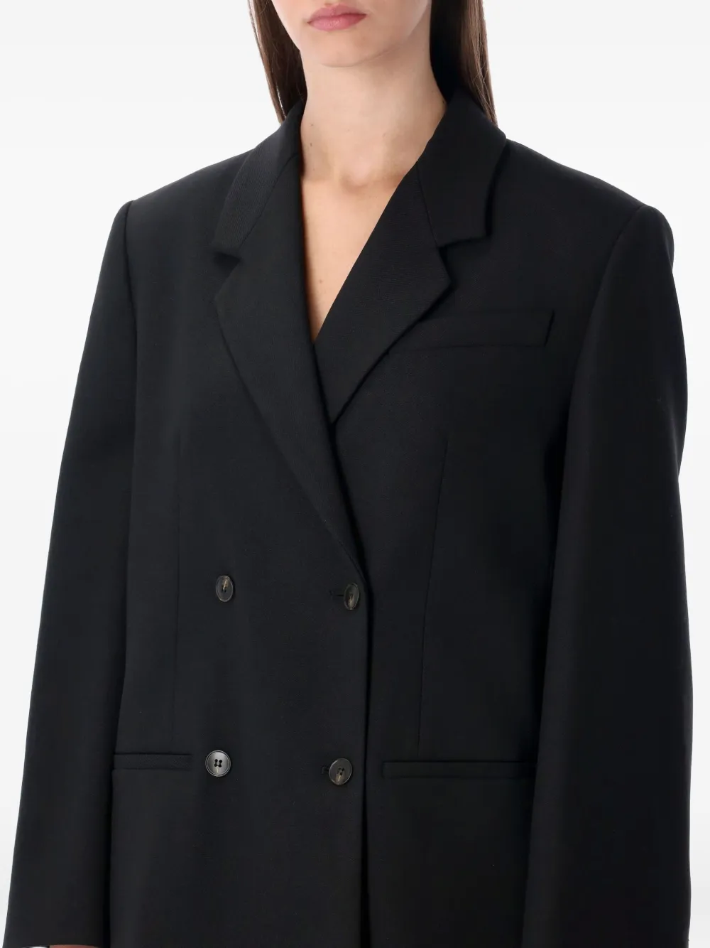 By Malene Birger Ramona Oversized Double-breasted Blazer In Multi