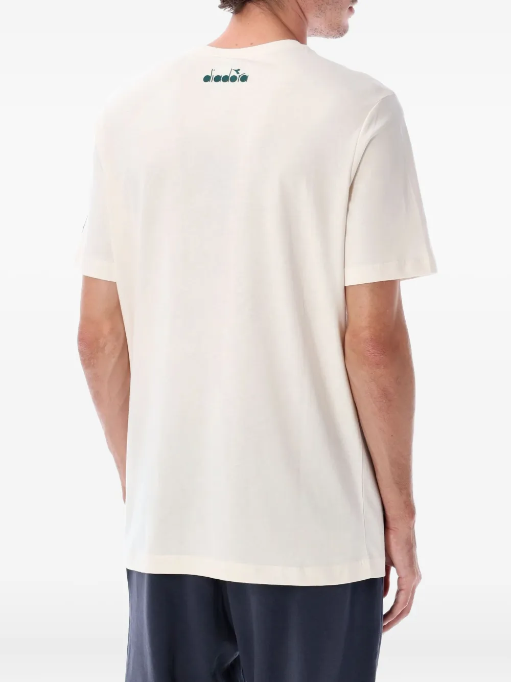 Diadora Run Valley graphic T-shirt - Beige
