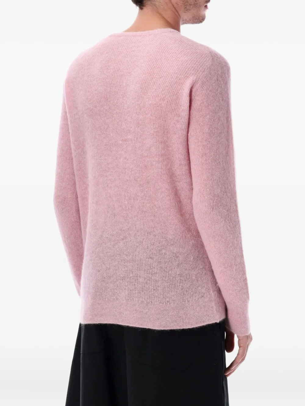Auralee crewneck sweater - Roze