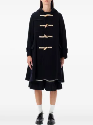 COMME des GARÇONS GIRL ネイビーPコート XS Comme des Garçons Girl（コム・デ・ギャルソン ガール）ウィメンズ