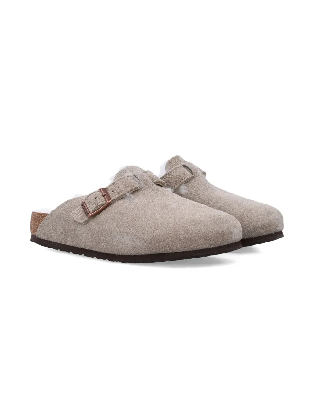 Birkenstock Kids Boston shearling clogs | Neutrals | Image 1