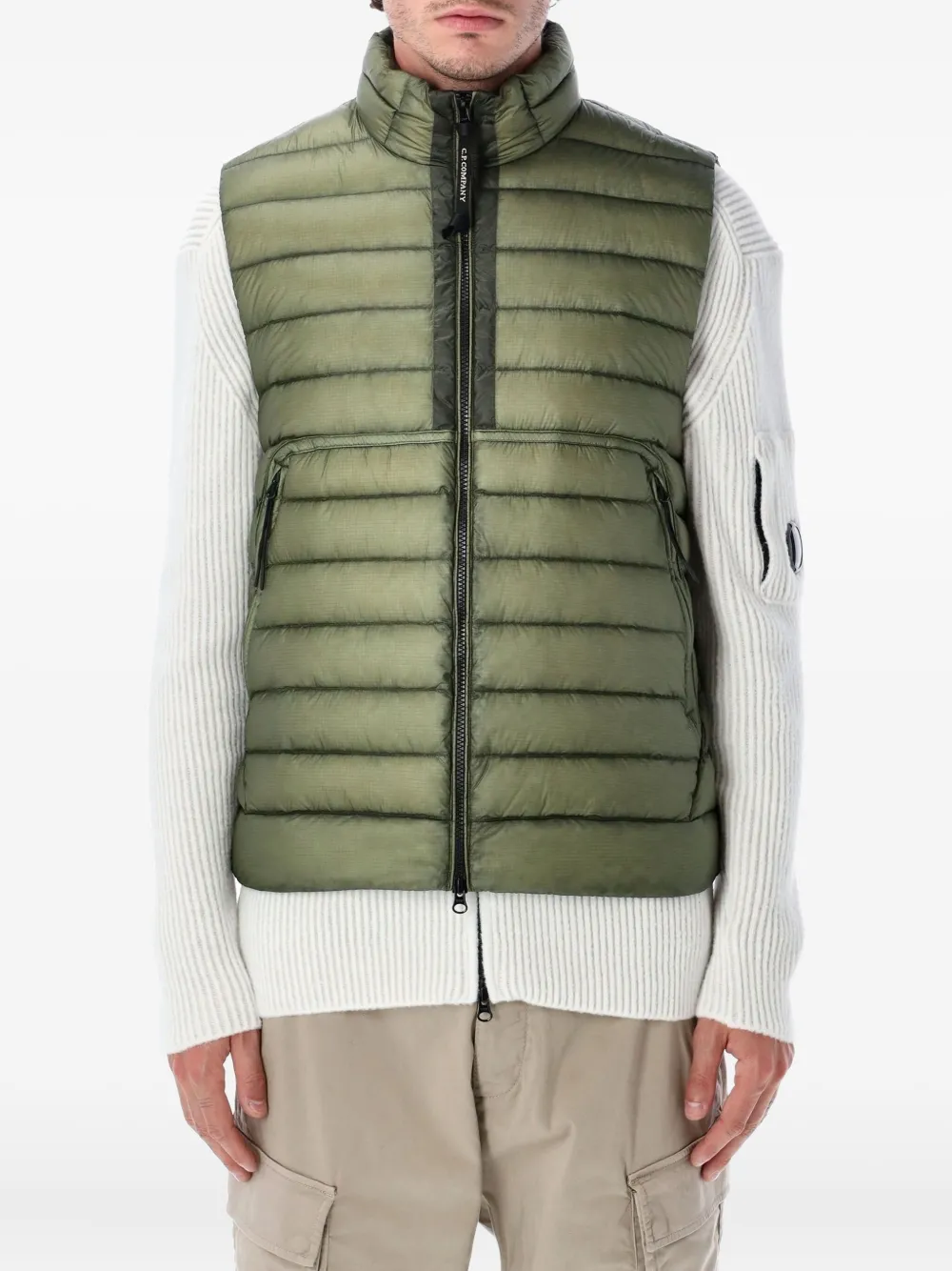 C.P. Company D.D. chaleco capitonado Shell | verde | Image 1