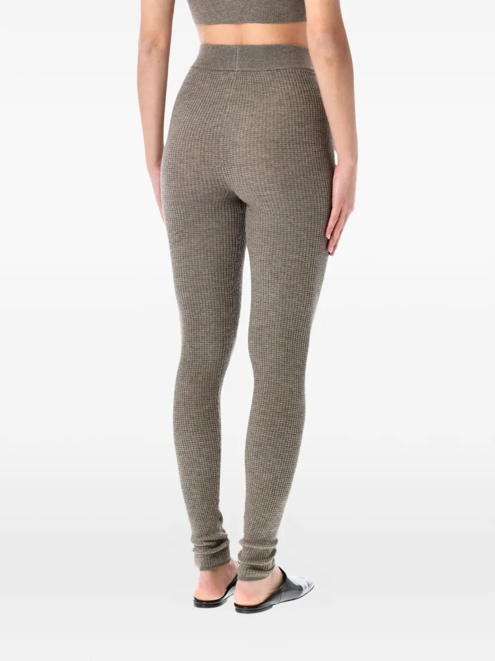 FEAR OF GOD ESSENTIALS ribbed leggings - Beige