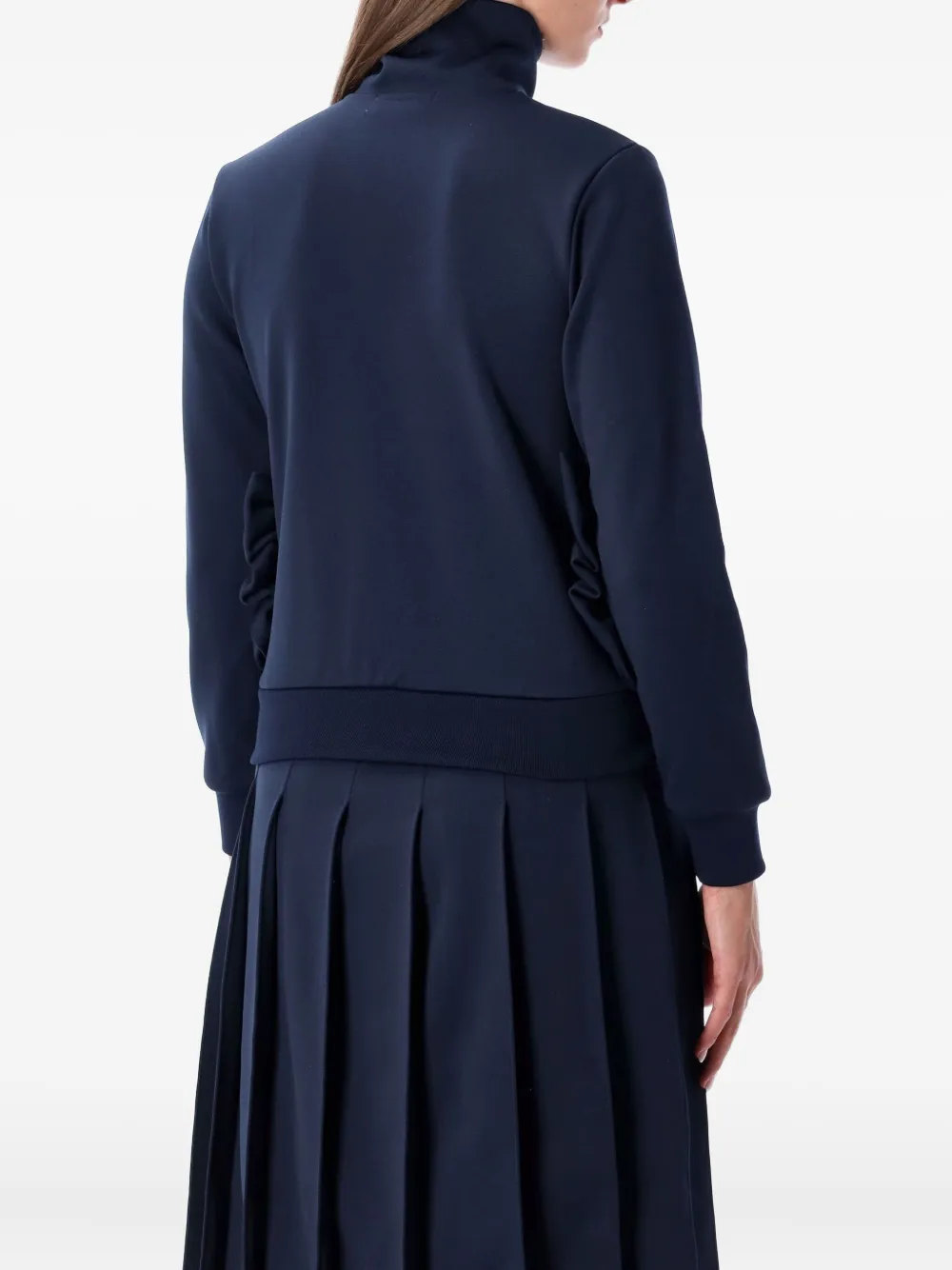 Comme Des Garçons Girl ruffled zip knitwear | Fitted Jackets | Image 2