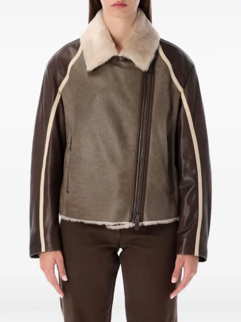 Emporio Armani fur collar jacket 
