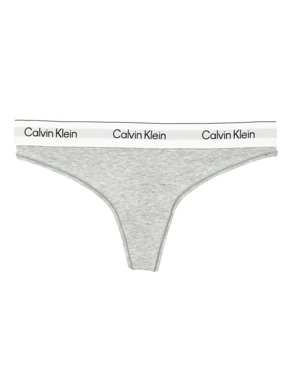 Calvin Klein string à bande logo | gris | Image 1