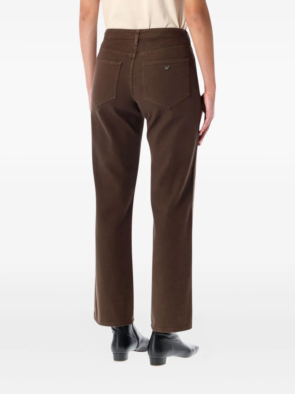 Emporio Armani five-pocket denim jeans | Straight-Leg Jeans | Image 2