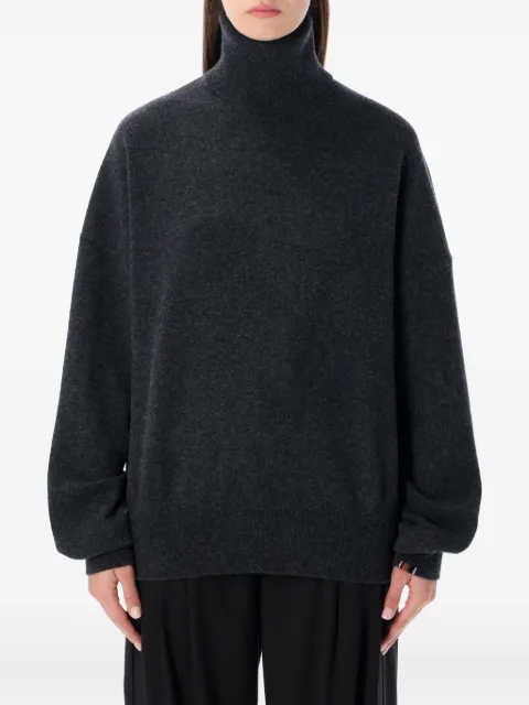 extreme cashmere long-sleeve roll-neck sweater