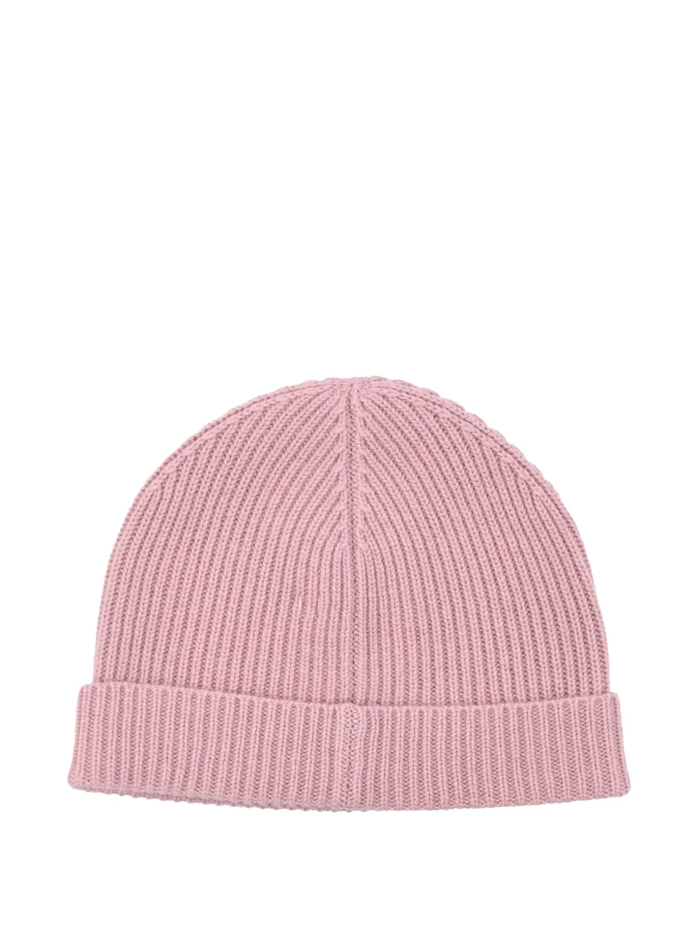 Extreme Cashmere Ribbed Beanie Hat In Pink