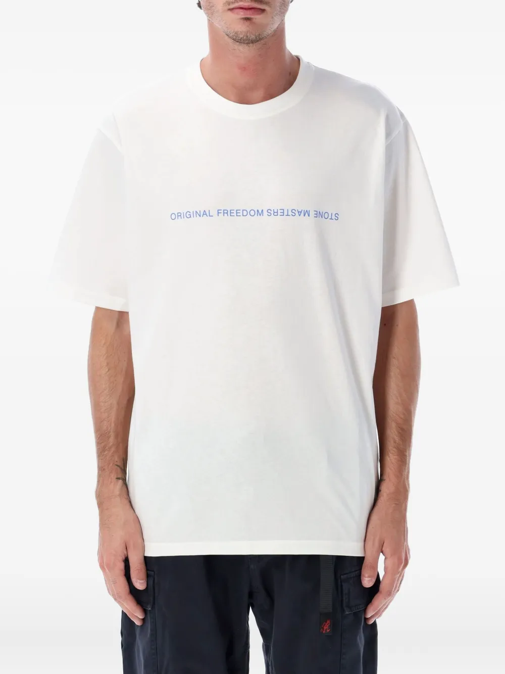 Gramicci Stone Masters Graphic T-shirt In White