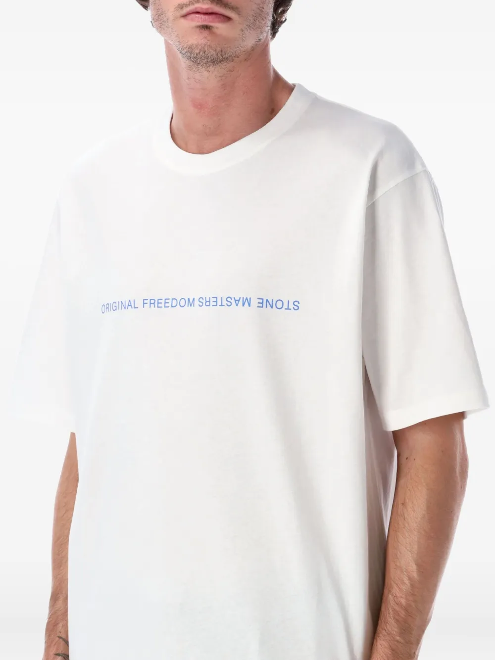 Gramicci Stone Masters Graphic T-shirt In White