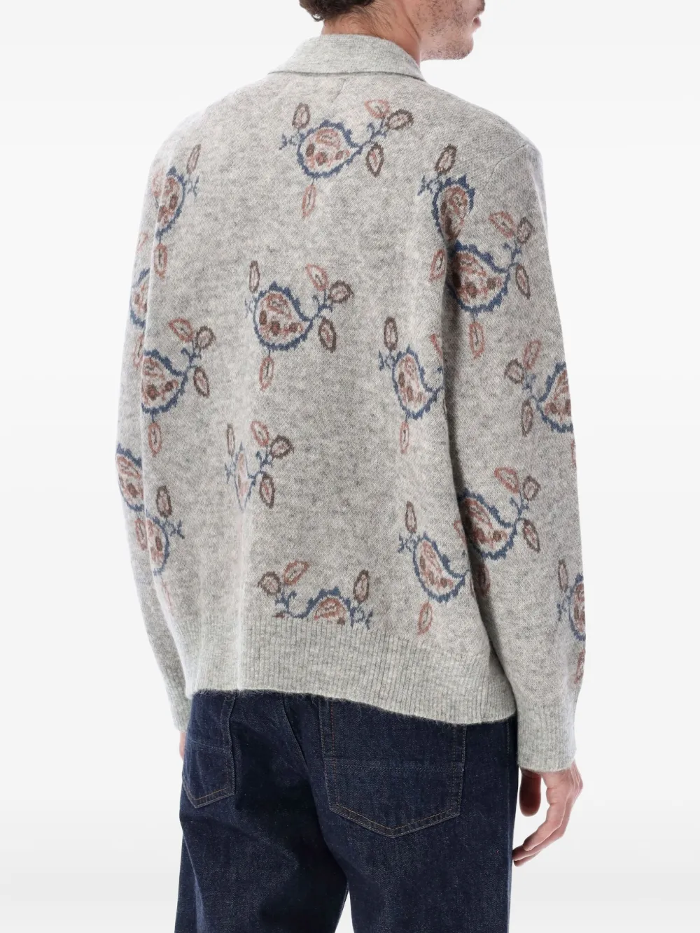 Corridor ribbed-knit polo - Grijs