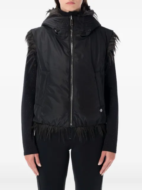 Goldbergh chaleco texturizado con capucha