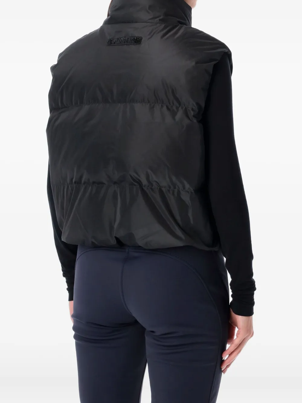Goldbergh Zip-up Padded Ski Gilet In Black