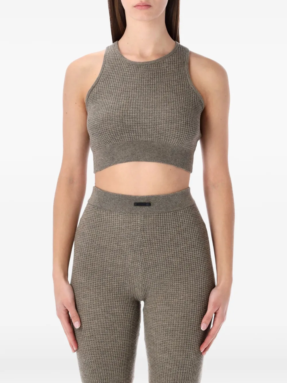FEAR OF GOD ESSENTIALS round-neck tank top - Grigio
