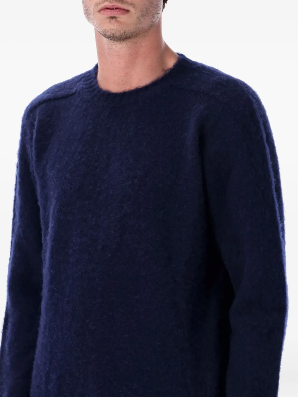  Howlin' Crew-neck Long-sleeve Sweater - Blue 