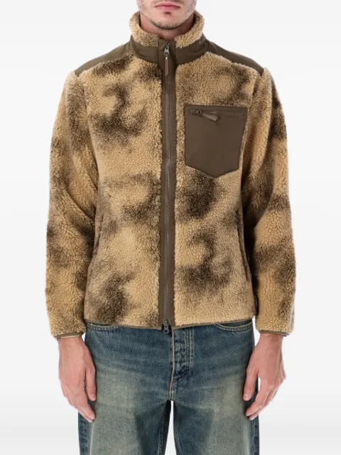 Corridor long-sleeve fleece coat 