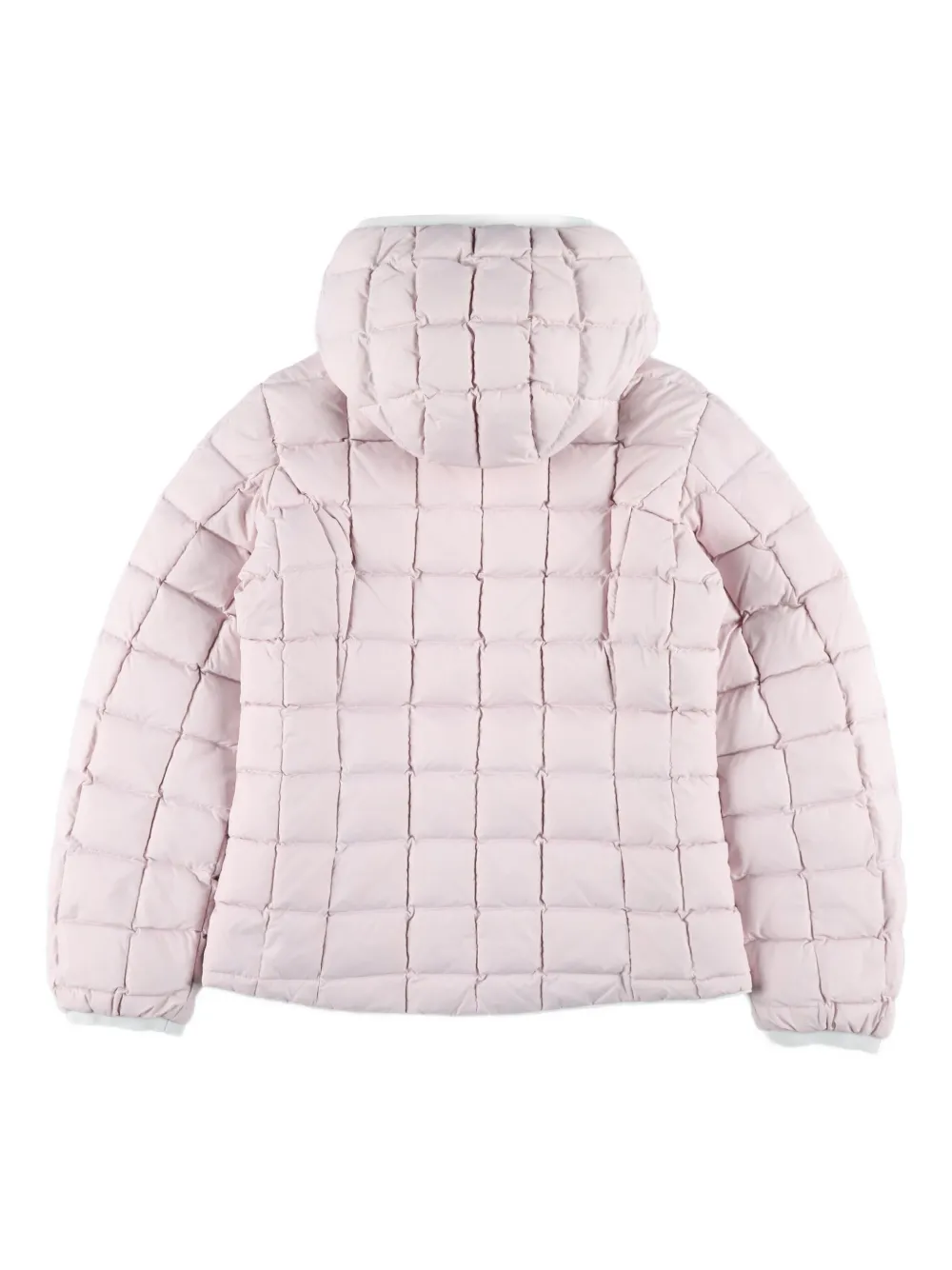 K Way Kids Jack met capuchon en rits Wit