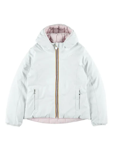K Way Kids hooded-zipped jacket