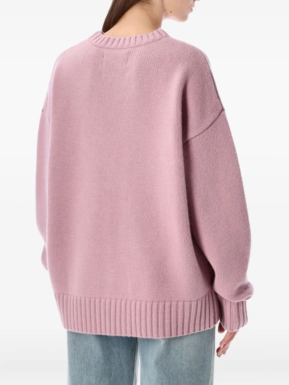 extreme cashmere Sweater met ronde hals Roze