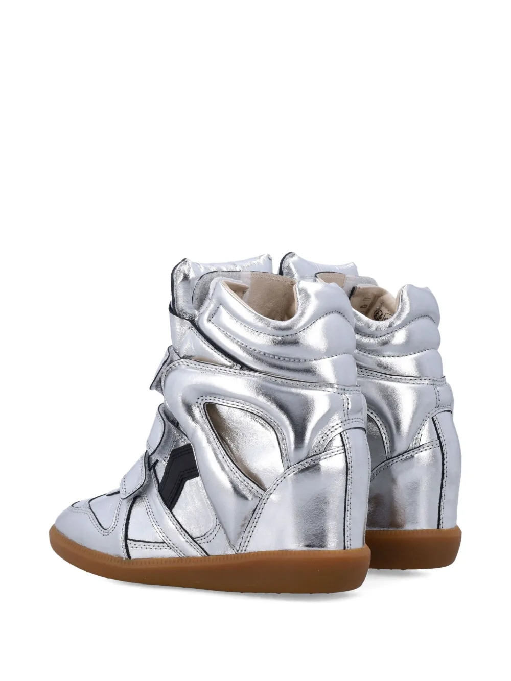 ISABEL MARANT Bekett sneakers met klittenband Zilver