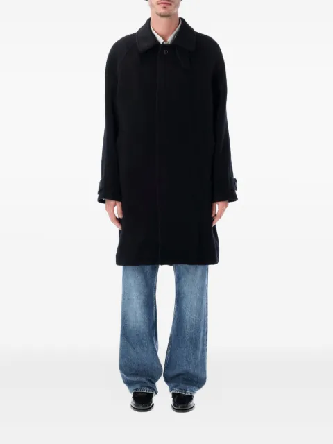 mfpen button-fastening coat