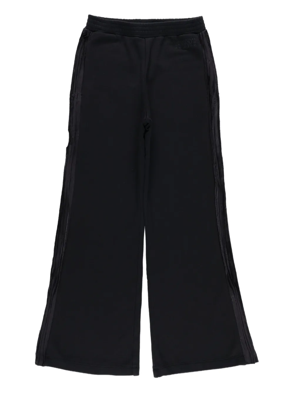 MM6 Maison Margiela Kids side panelled tracksuit bottoms - Nero