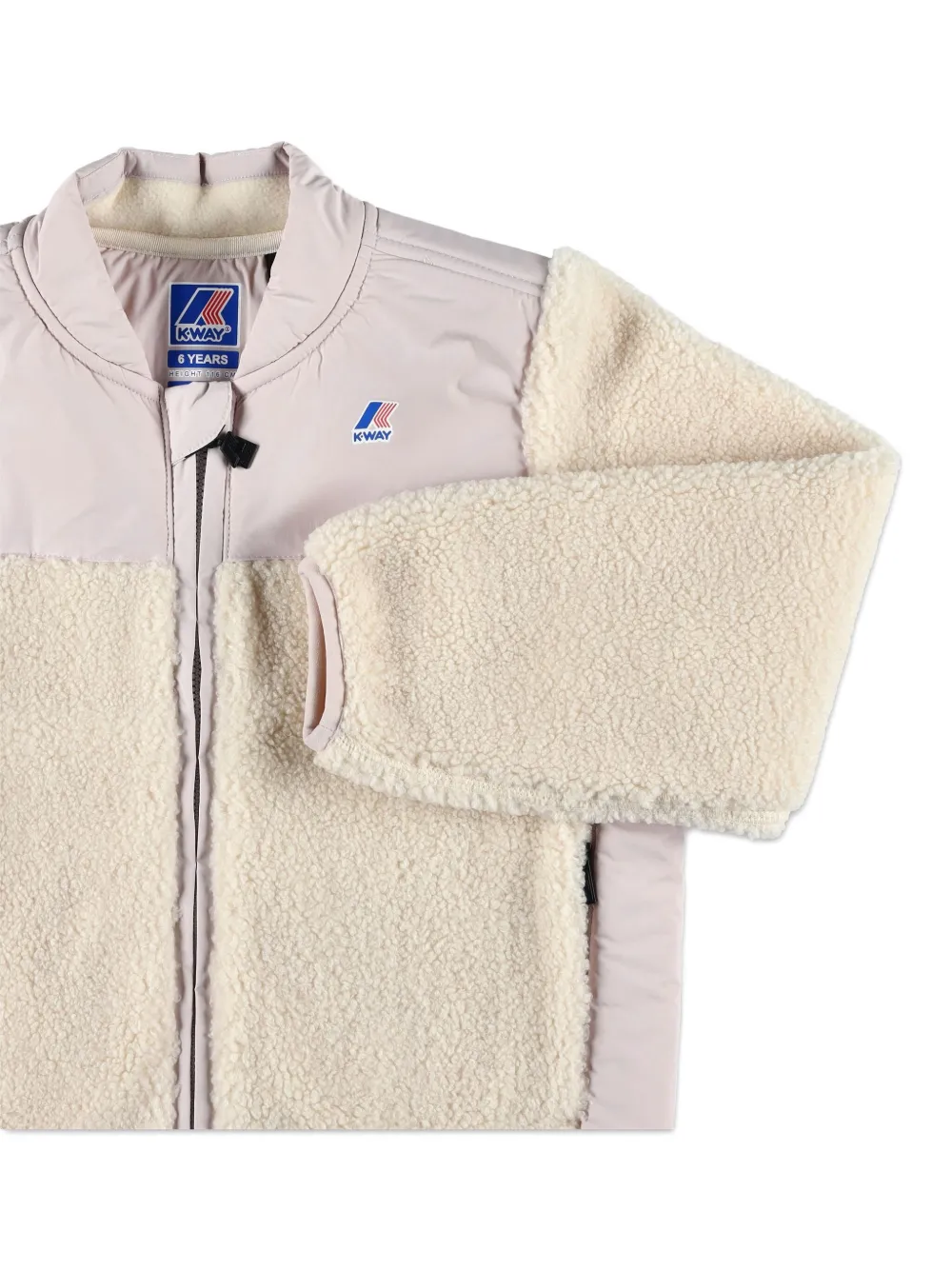 K Way Kids Gewatteerde jas Beige