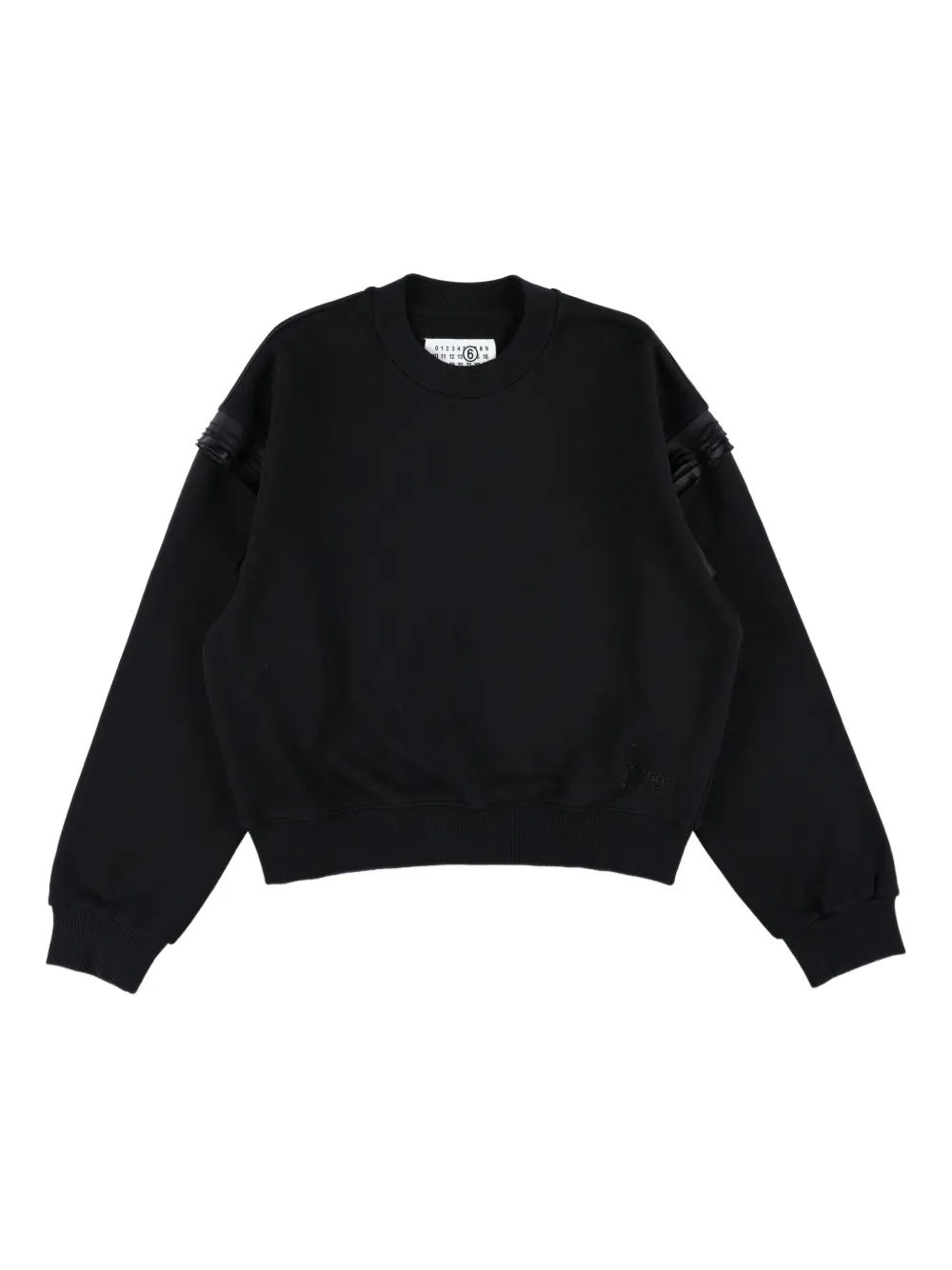 MM6 Maison Margiela Kids ribbon detail jacket - Nero