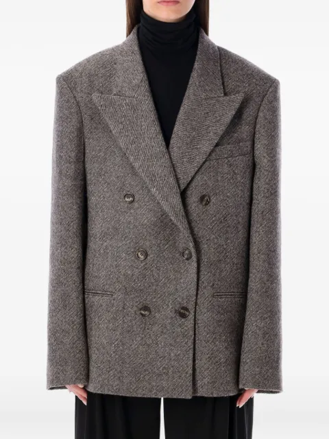 Magda Butrym blazer con doble botonadura