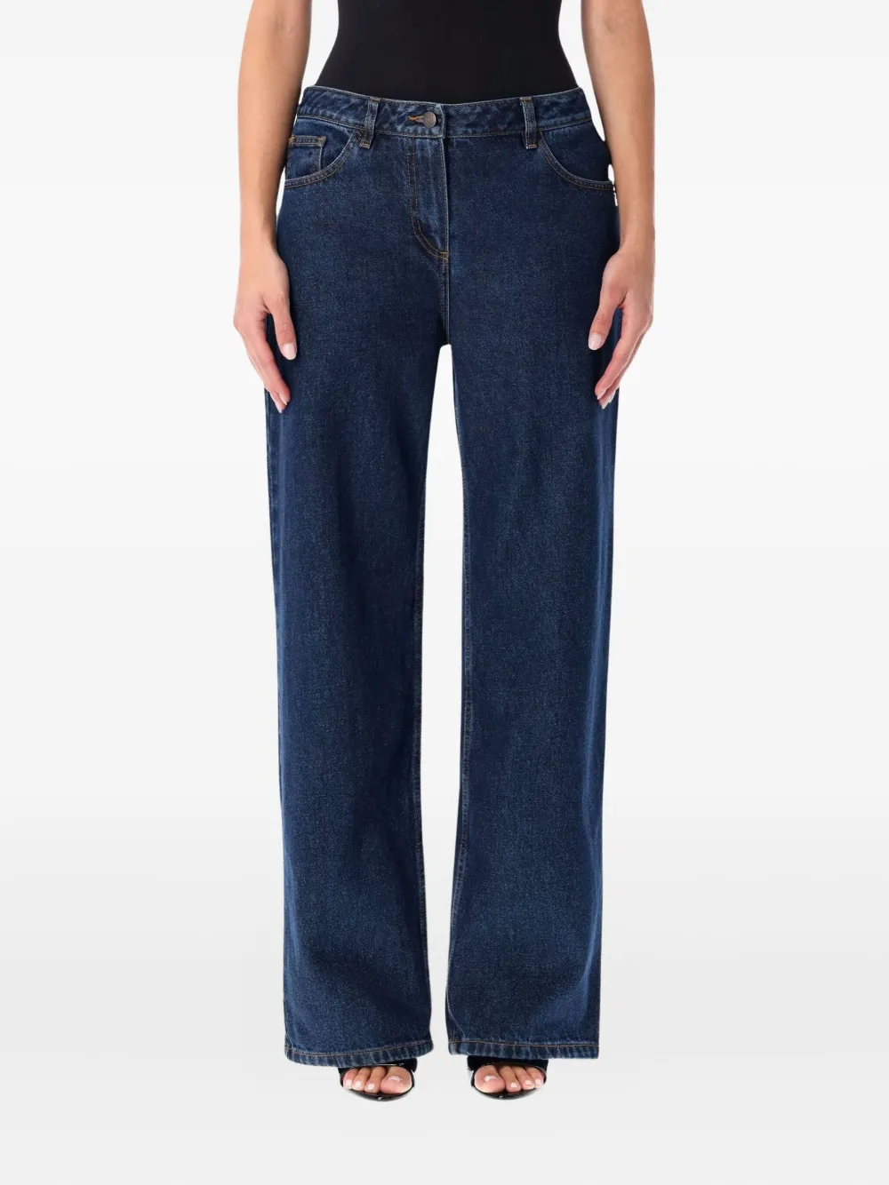 Magda Butrym jeans con botones | azul | Image 1
