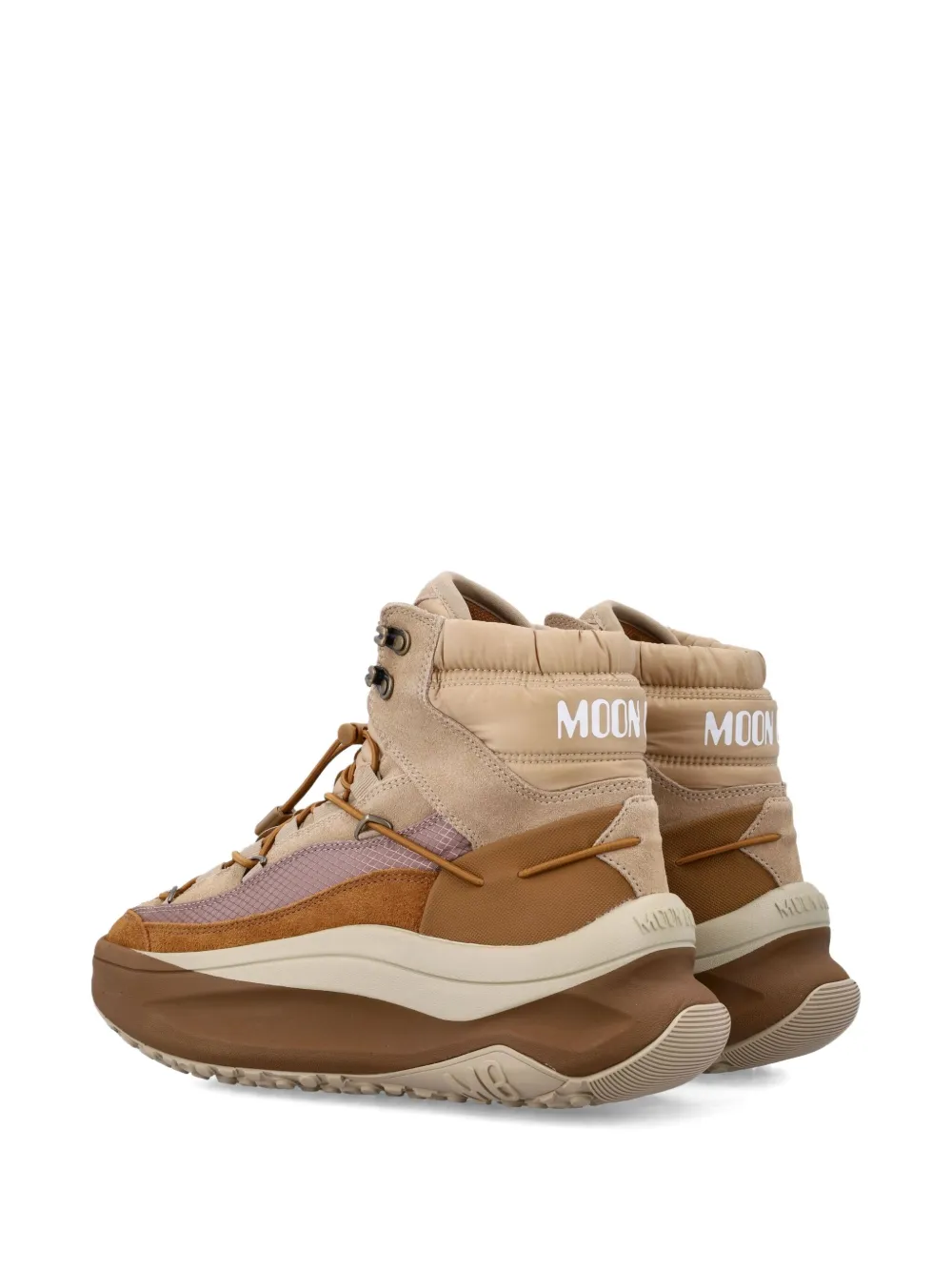 Moon Boot Lace-up Sneakers In Multi