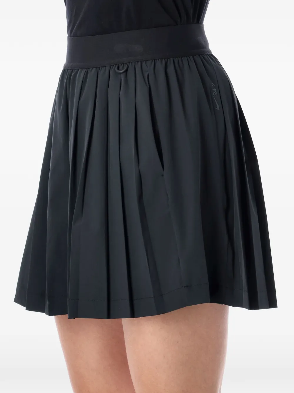 Nike Geplooide shorts Zwart