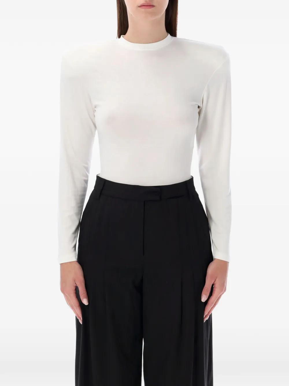 Magda Butrym long-sleeve T-shirt - Bianco