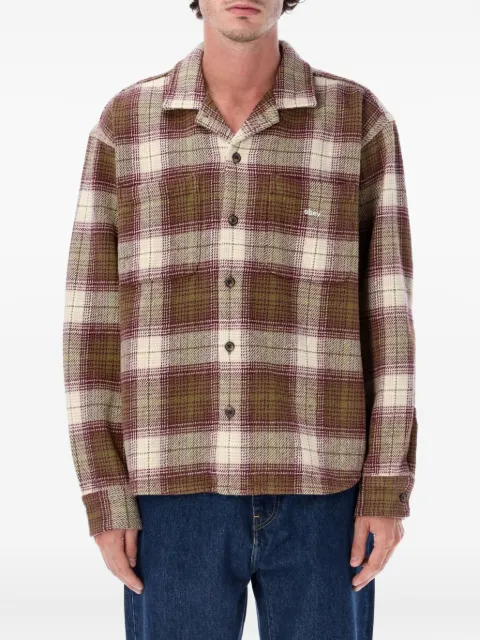 Obey Laurel plaid pocket shirt