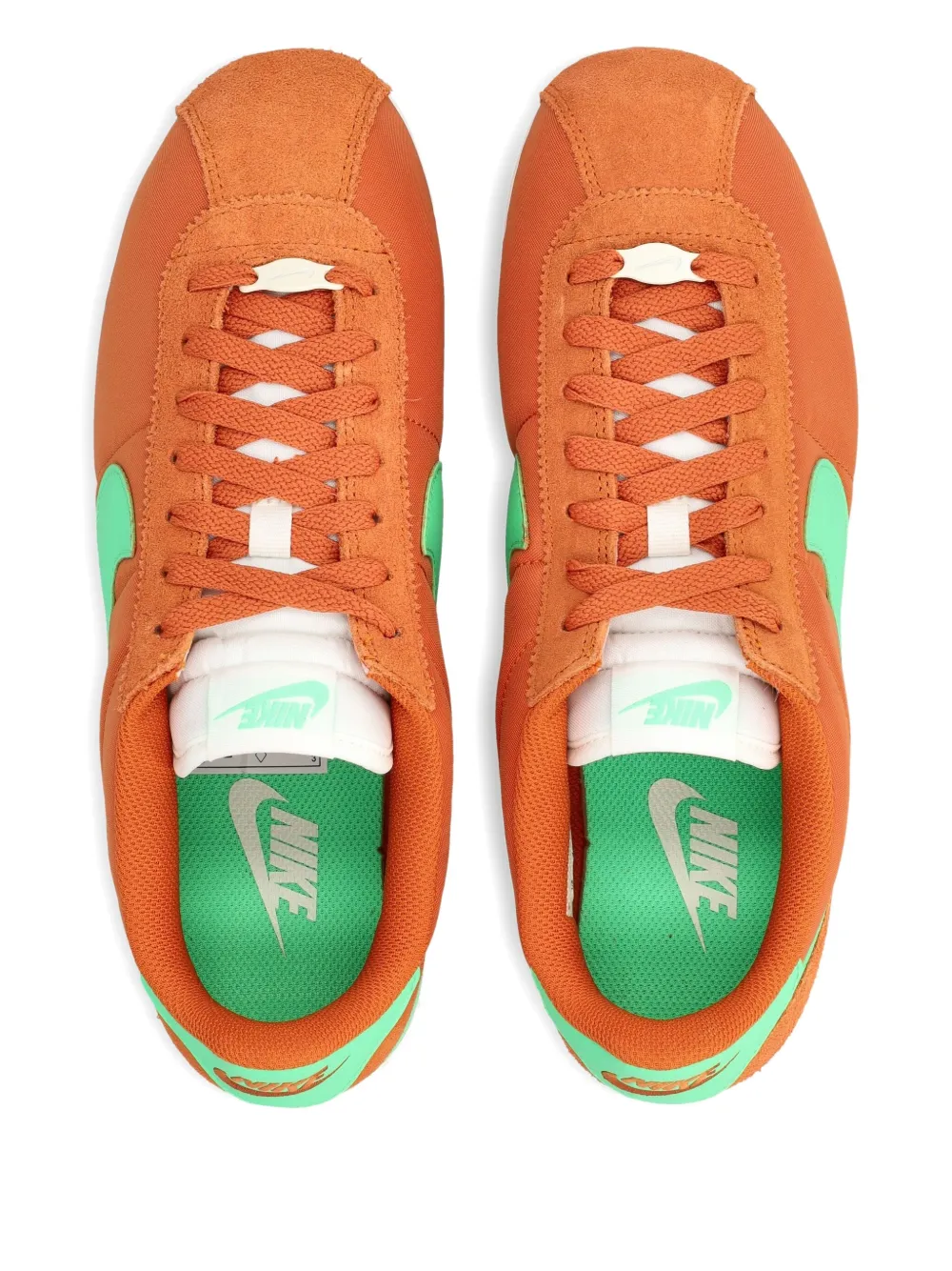 Nike Cortex suede swoosh trainers Oranje
