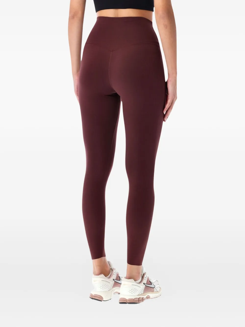 Nike Zenvy legging met logo Rood